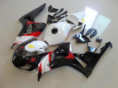 Discount 2006-2007 White Black with No Sticker Honda CBR1000RR Bike Fairing Kit Canada