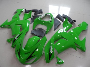 Discount 2006-2007 Green Black Arrow Kawasaki ZX10R Replacement Motorcycle Fairings Canada