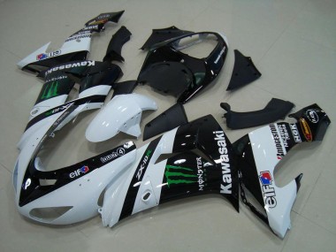 Discount 2006-2007 White Monster Kawasaki ZX10R Motorcycle Bodywork Canada