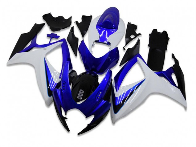 Discount 2006-2007 Blue White Suzuki GSXR 600/750 Motorbike Fairing Canada