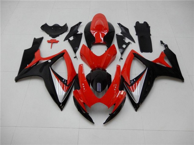 Discount 2006-2007 Red Black Suzuki GSXR 600/750 Replacement Motorcycle Fairings Canada