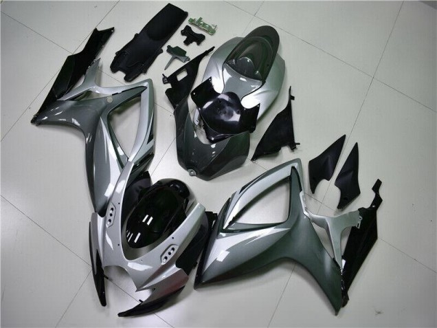 Discount 2006-2007 Silver Grey Suzuki GSXR 600/750 Motorcycle Replacement Fairings Canada