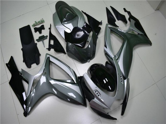 Discount 2006-2007 Silver Grey Suzuki GSXR 600/750 Motorcycle Replacement Fairings Canada