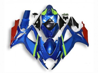 Discount 2006-2007 Blue Suzuki GSXR 600/750 Motorcycle Fairings Canada