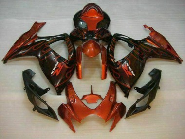 Discount 2006-2007 Red Suzuki GSXR 600/750 Motorbike Fairings Canada