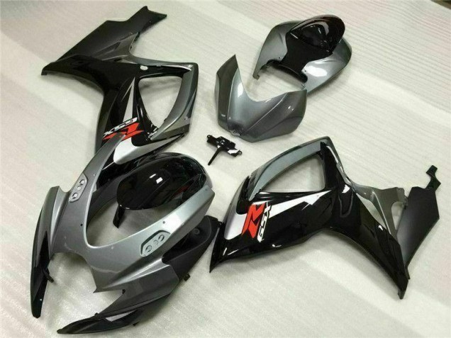 Discount 2006-2007 Silver Grey Suzuki GSXR 600/750 Motorcycle Fairing Kit Canada