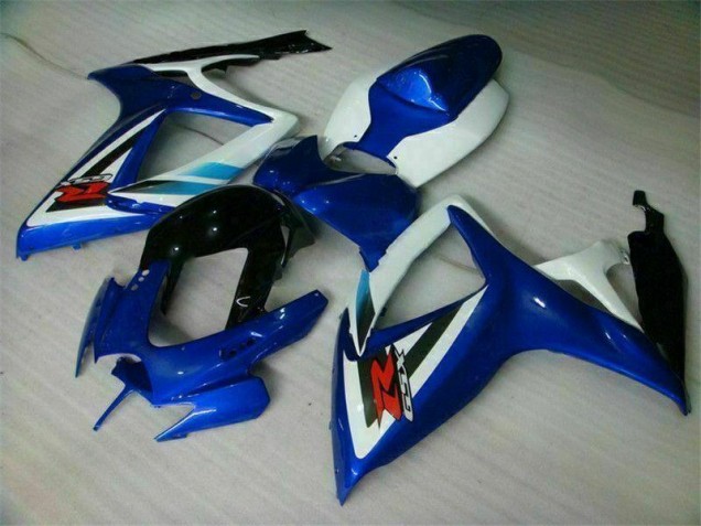 Discount 2006-2007 Blue White Suzuki GSXR 600/750 Bike Fairings Canada