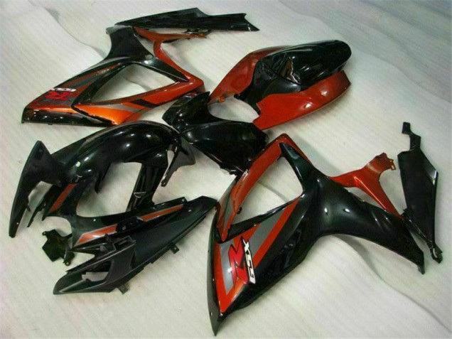 Discount 2006-2007 Black Red Suzuki GSXR 600/750 Motorcycle Fairing Kits Canada