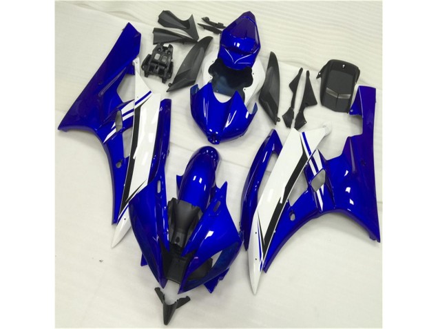 Discount 2006-2007 Blue White Yamaha YZF R6 Motorbike Fairing Canada