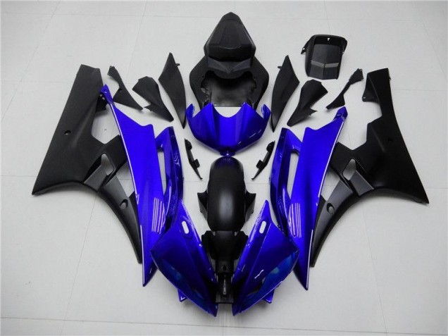 Discount 2006-2007 Blue Black Yamaha YZF R6 Motorcycle Replacement Fairings & Bodywork Canada