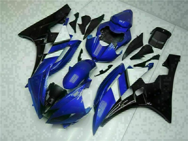 Discount 2006-2007 Blue Black Yamaha YZF R6 Motorcycle Fairing Kit Canada