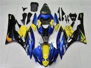 Discount 2006-2007 Blue Shark Yamaha YZF R6 Motorcycle Fairings Kits Canada