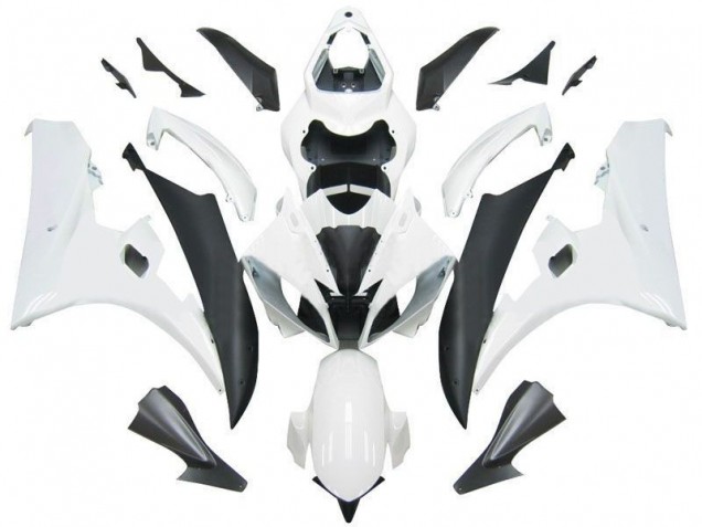 Discount 2006-2007 White Black Yamaha YZF R6 Motorcycle Fairings Canada