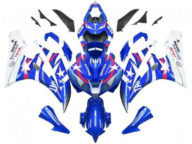 Discount 2006-2007 Blue Star Fiat Yamaha YZF R6 Replacement Motorcycle Fairings Canada