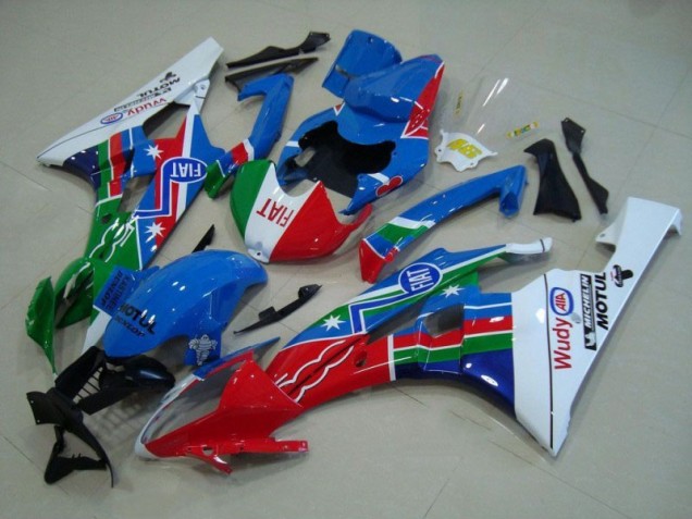 Discount 2006-2007 Blue Red White Green Yamaha YZF R6 Motorbike Fairing Canada