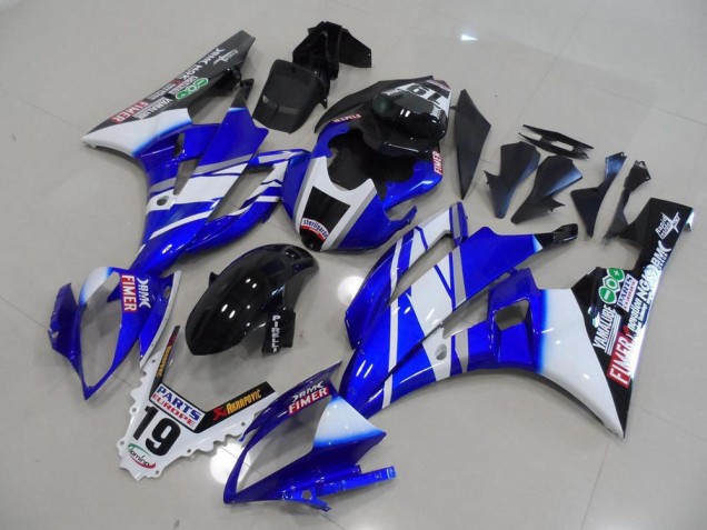 Discount 2006-2007 Blue Sterilgarda Yamaha YZF R6 Motor Bike Fairings Canada