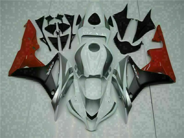 Discount 2007-2008 White Black Red Honda CBR600RR Bike Fairings Canada