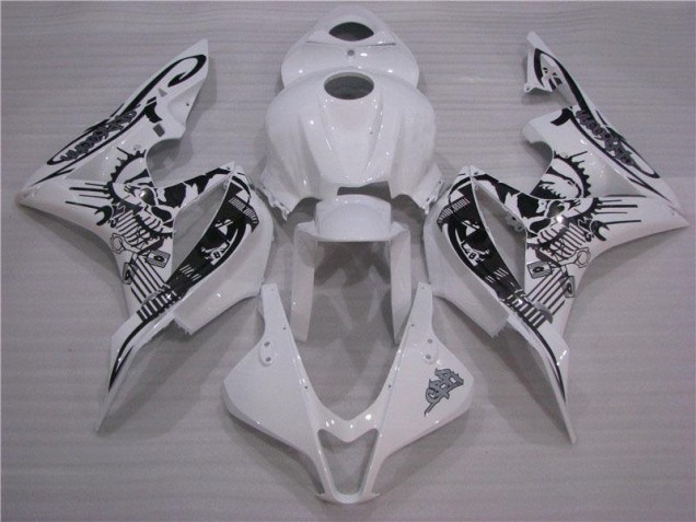 Discount 2007-2008 Black White Honda CBR600RR Replacement Motorcycle Fairings Canada