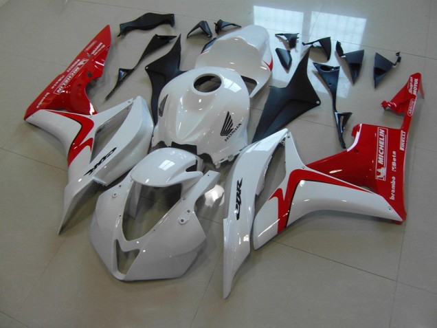 Discount 2007-2008 White Red Race Version Honda CBR600RR Motorbike Fairing Canada