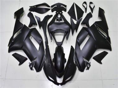 Discount 2007-2008 Matte Black Kawasaki ZX6R Bike Fairing Kit Canada