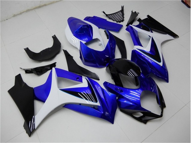 Discount 2007-2008 Blue White Black Suzuki GSXR 1000 K7 Motorcycle Fairings Canada