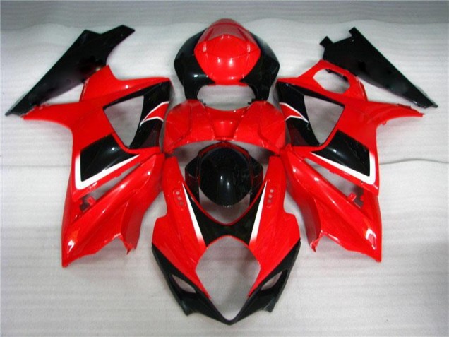 Discount 2007-2008 Red Black Suzuki GSXR 1000 K7 Bike Fairings Canada