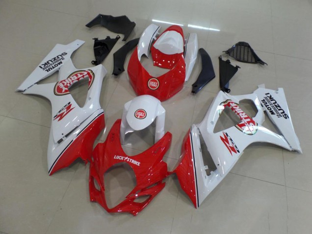 Discount 2007-2008 Lucky Strike Suzuki GSXR 1000 K7 Motorcycle Fairings Canada