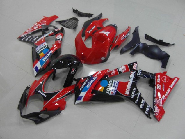 Discount 2007-2008 Red Suzuki GSXR 1000 K7 Motorcycle Fairing Canada