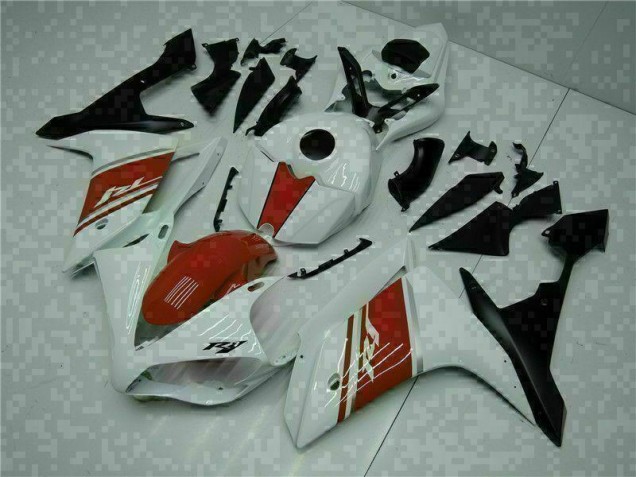 Discount 2007-2008 White Yamaha YZF R1 Motorcycle Fairing Canada