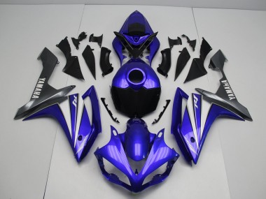 Discount 2007-2008 Blue White Yamaha YZF R1 Bike Fairing Kit Canada