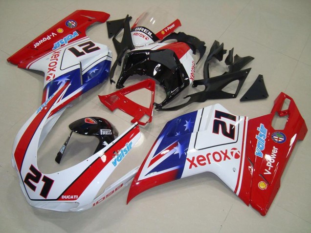 Discount 2007-2014 Xerox 21 Ducati 848 1098 1198 Moto Fairings Canada