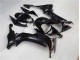 Discount 2008-2010 Glossy Black Kawasaki ZX10R Motorcycle Fairing Kit Canada