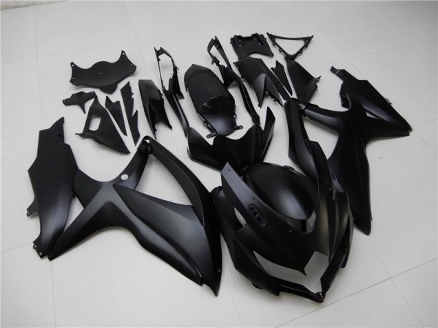 Discount 2008-2010 Matte Black Suzuki GSXR 600/750 Moto Fairings Canada