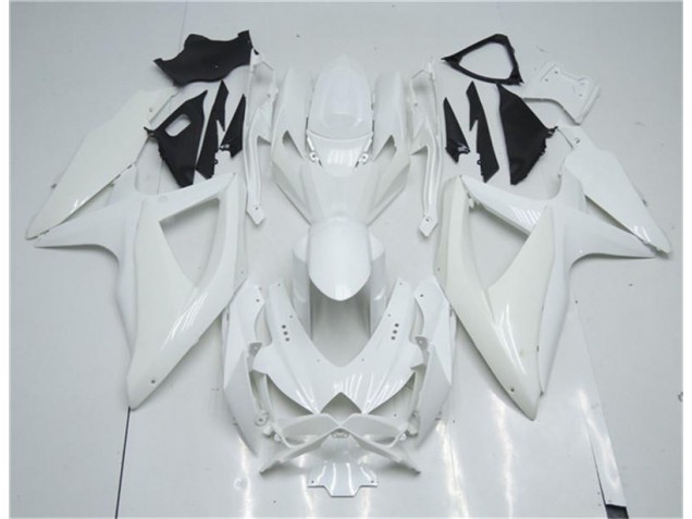 Discount 2008-2010 White Suzuki GSXR 600/750 Motorcycle Fairings Canada