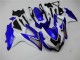 Discount 2008-2010 White Blue Suzuki GSXR 600/750 Motorbike Fairings Canada