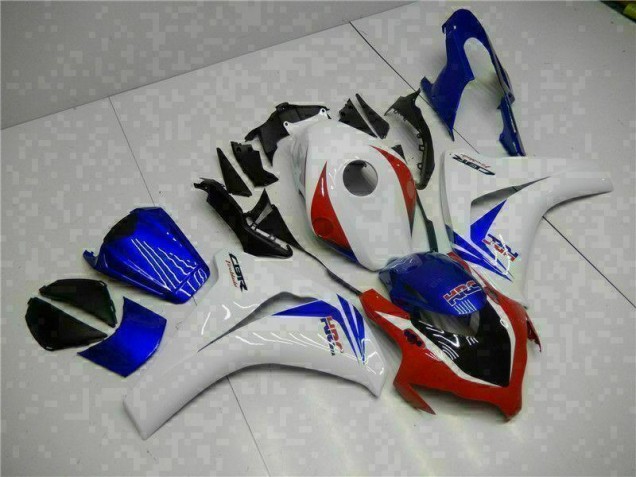 Discount 2008-2011 White Blue Honda CBR1000RR Motorcycle Fairing Kits Canada