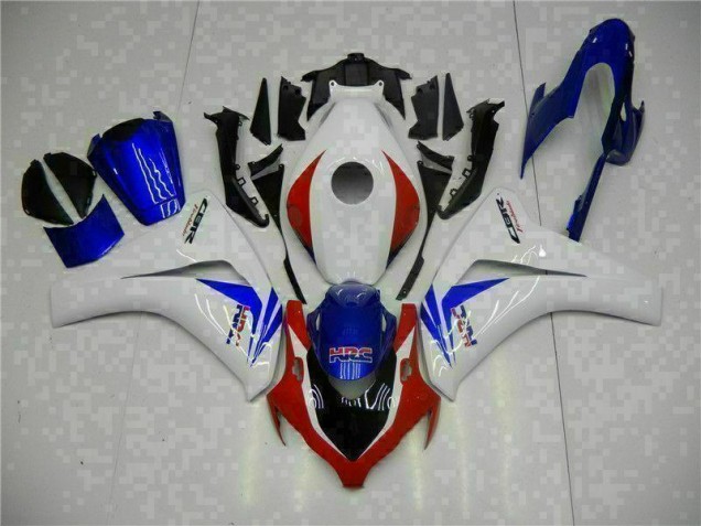 Discount 2008-2011 White Blue Honda CBR1000RR Motorcycle Fairing Kits Canada