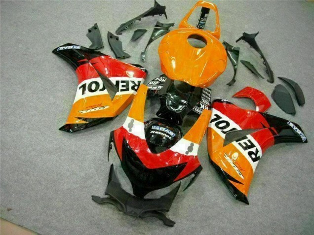 Discount 2008-2011 Orange Repsol Honda CBR1000RR Motorcycle Fairing Kits Canada