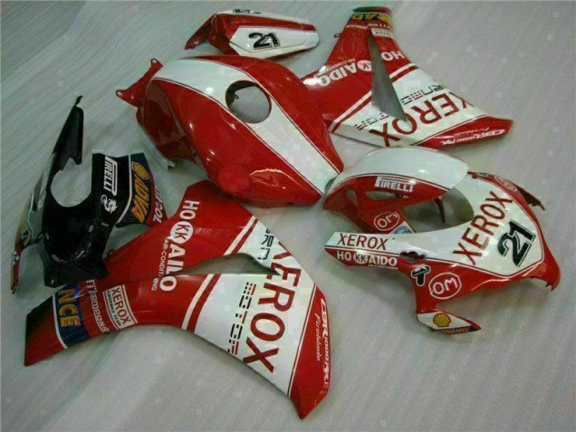 Discount 2008-2011 Red Xerox 21 Honda CBR1000RR Motorcycle Fairings Kit Canada