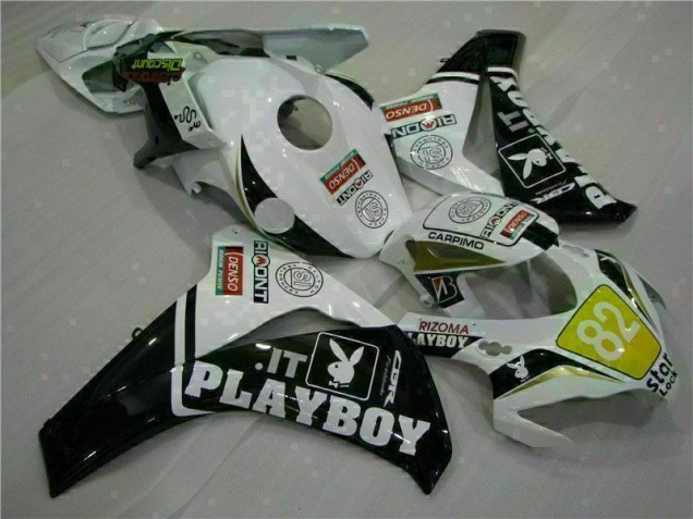 Discount 2008-2011 White Black Playboy Honda CBR1000RR Motorcycle Fairings & Bodywork Canada