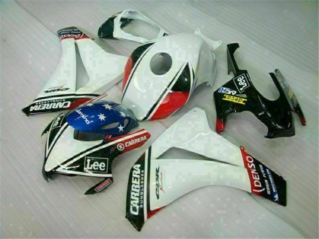 Discount 2008-2011 White Honda CBR1000RR Motorcycle Fairings & Plastics Canada