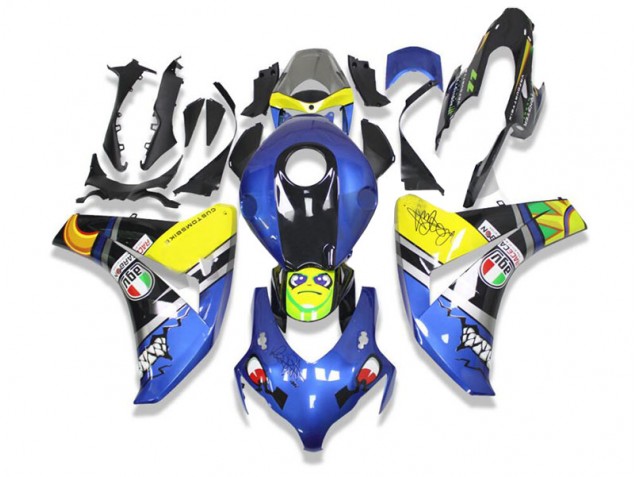 Discount 2008-2011 Blue Shark Honda CBR1000RR Motor Fairings Canada