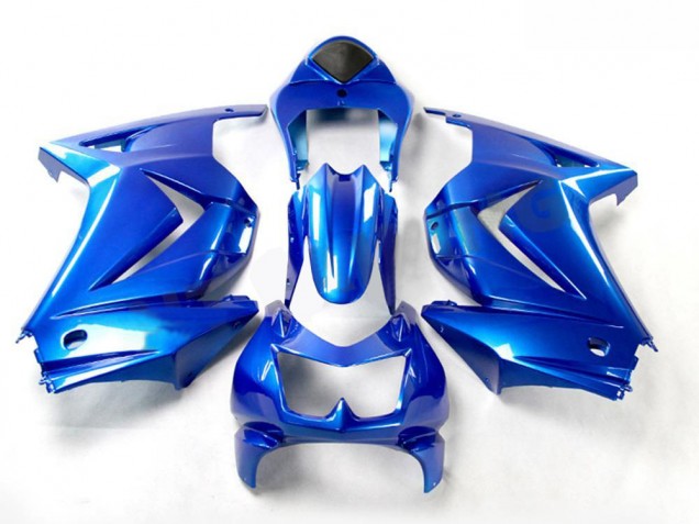 Discount 2008-2012 Blue Kawasaki EX250 Motorcycle Fairing Kits Canada