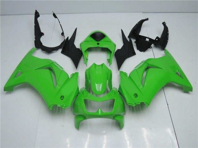 Discount 2008-2012 Green Kawasaki EX250 Motorcycle Fairing Kit Canada