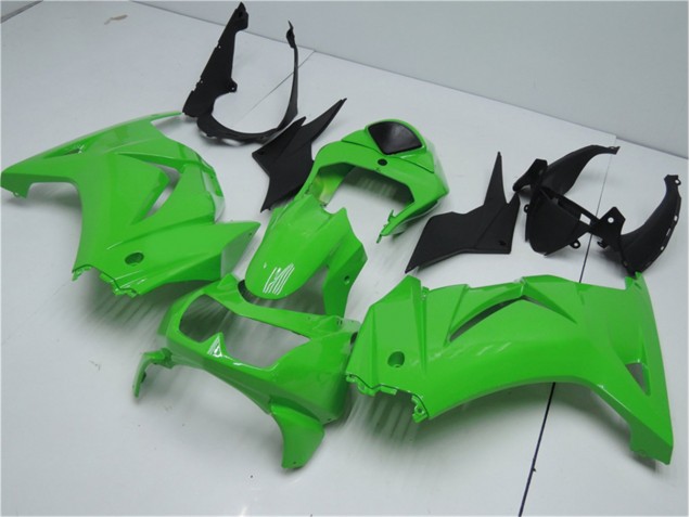 Discount 2008-2012 Green Kawasaki EX250 Motorcycle Fairing Kit Canada