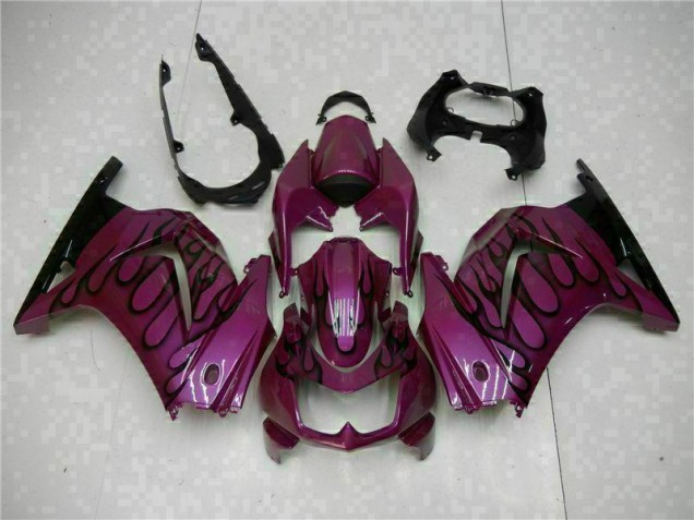 Discount 2008-2012 Purple Kawasaki EX250 Motorbike Fairing Kits Canada