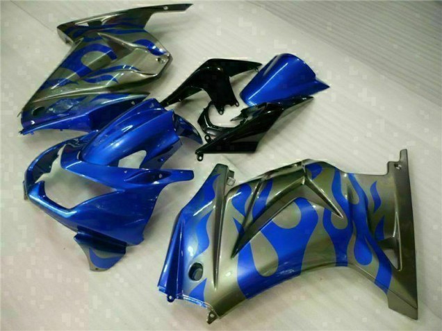 Discount 2008-2012 Blue Kawasaki EX250 Motor Fairings Canada