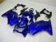 Discount 2008-2012 Glossy Blue Kawasaki EX250 Motorcycle Fairings Kit Canada