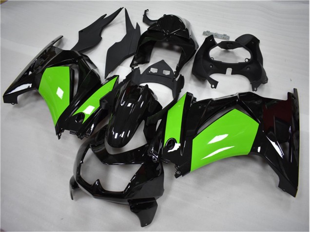 Discount 2008-2012 Black Green Kawasaki EX250 Motorcycle Fairing Canada