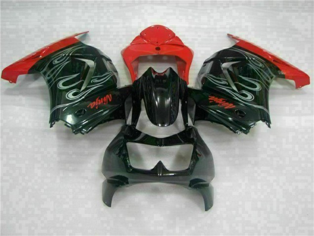 Discount 2008-2012 Black Red Ninja Kawasaki EX250 Motorcycle Fairing Canada